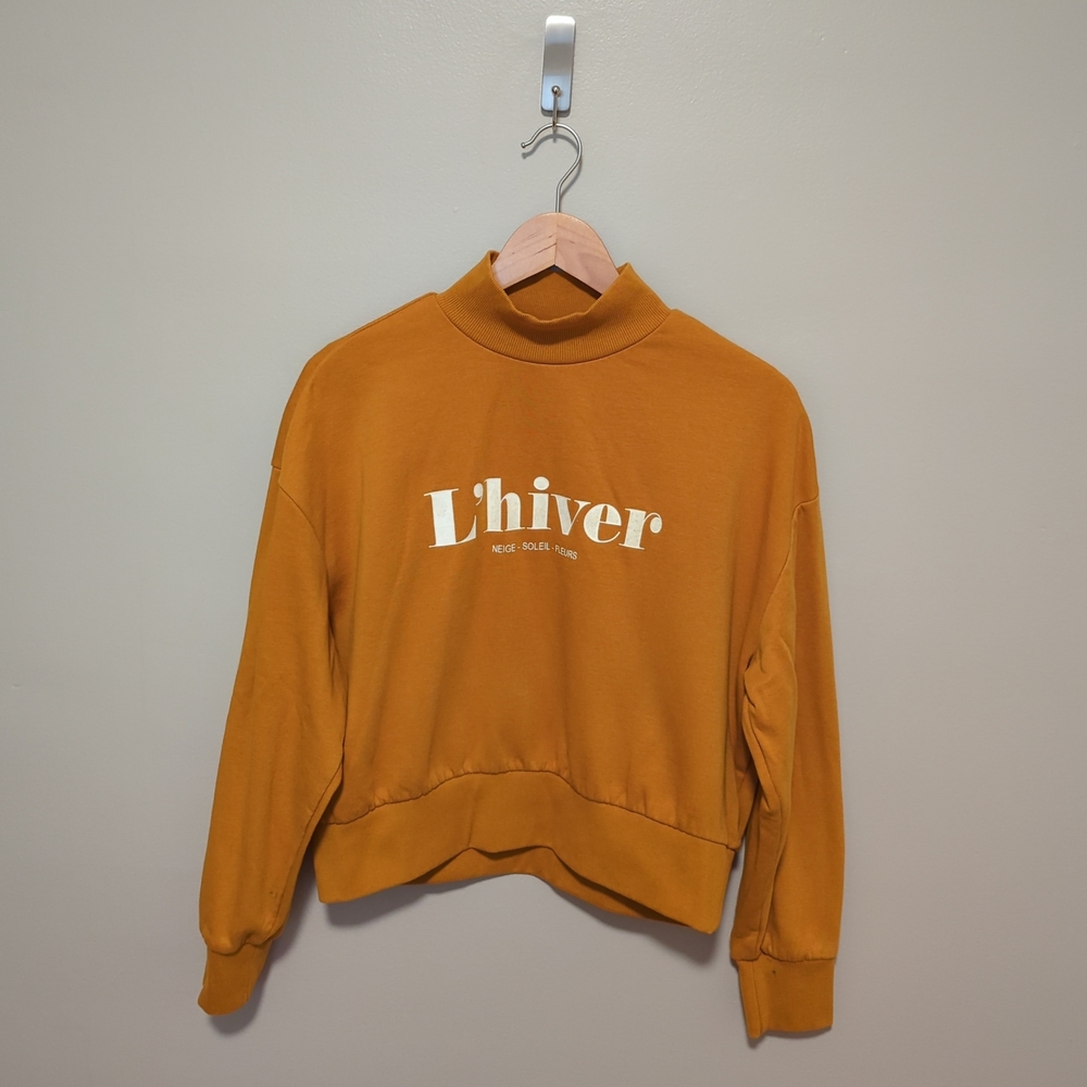 H&M Mustard Sweatshirt